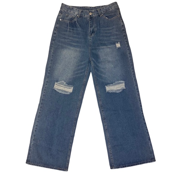 Womens Ripped Jeans - Picture 2 of 4